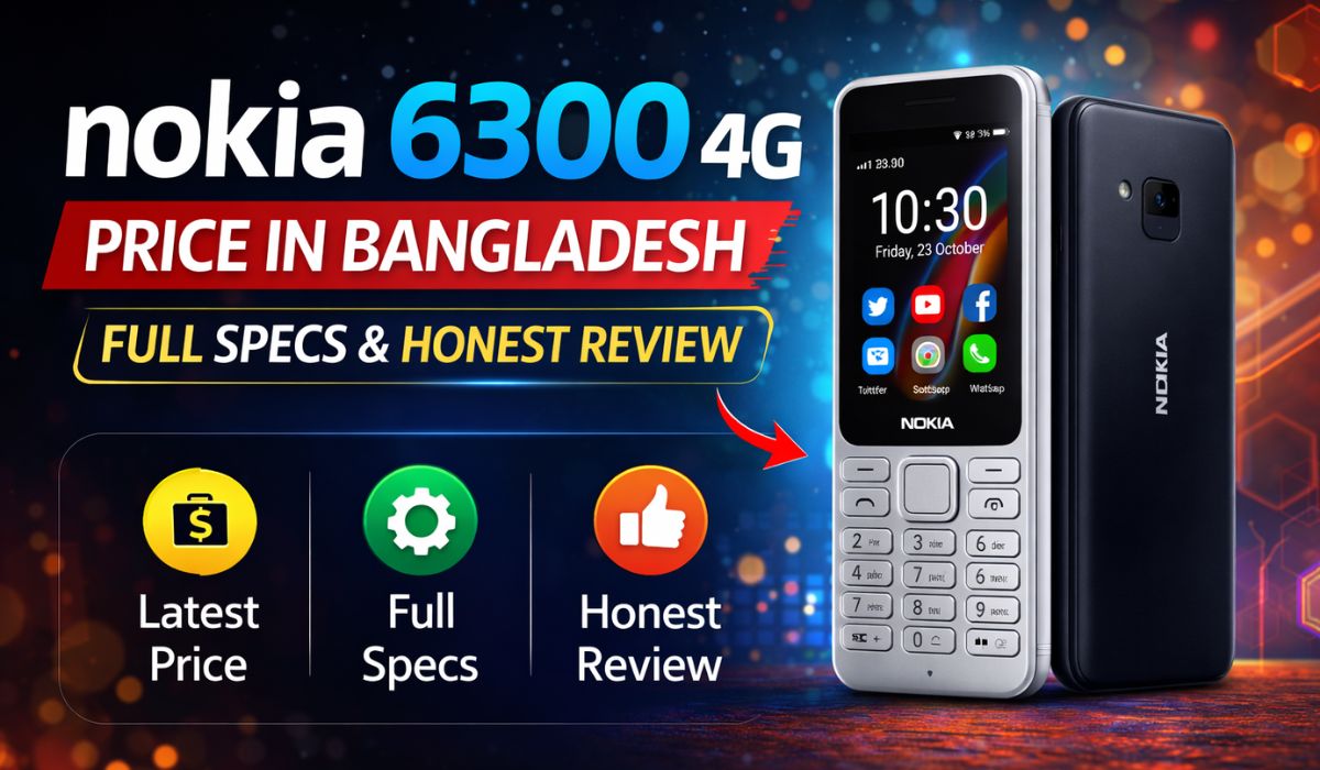 Nokia 6300 4G price in Bangladesh
