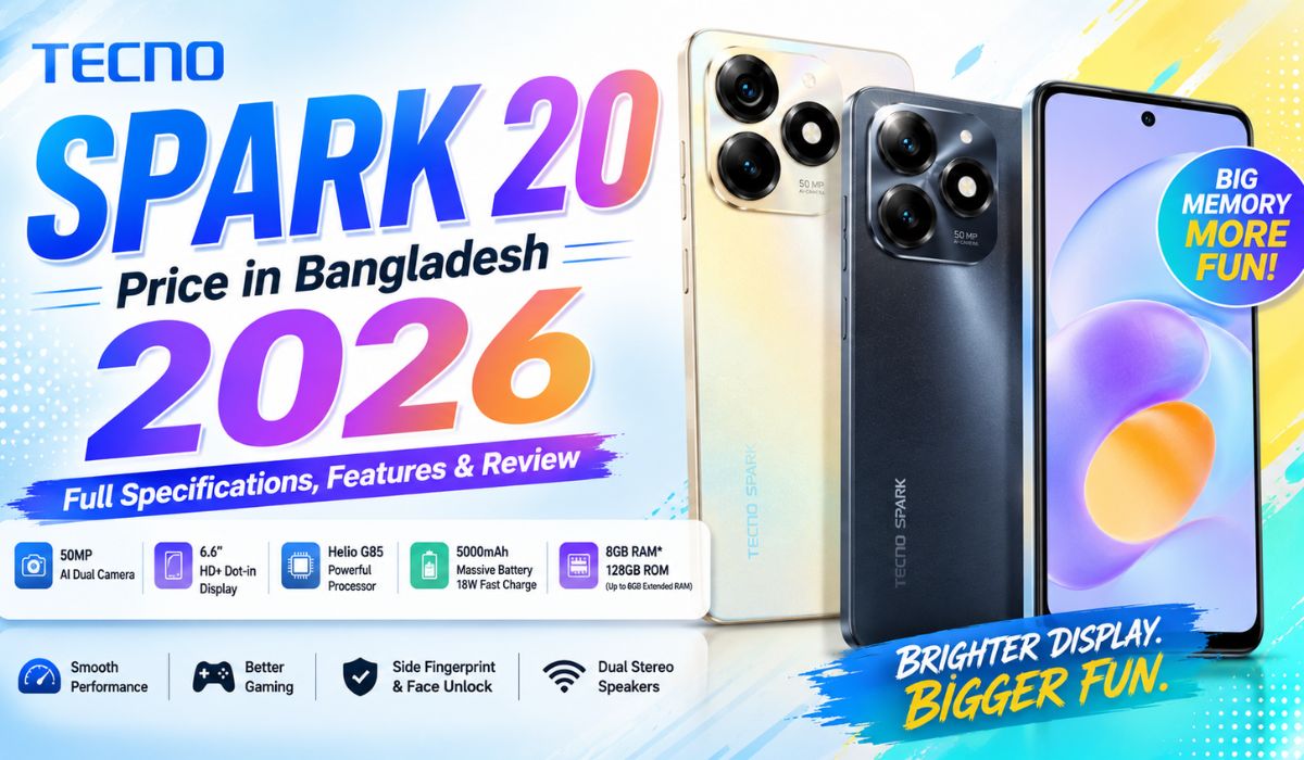 tecno spark 20 price in bangladesh