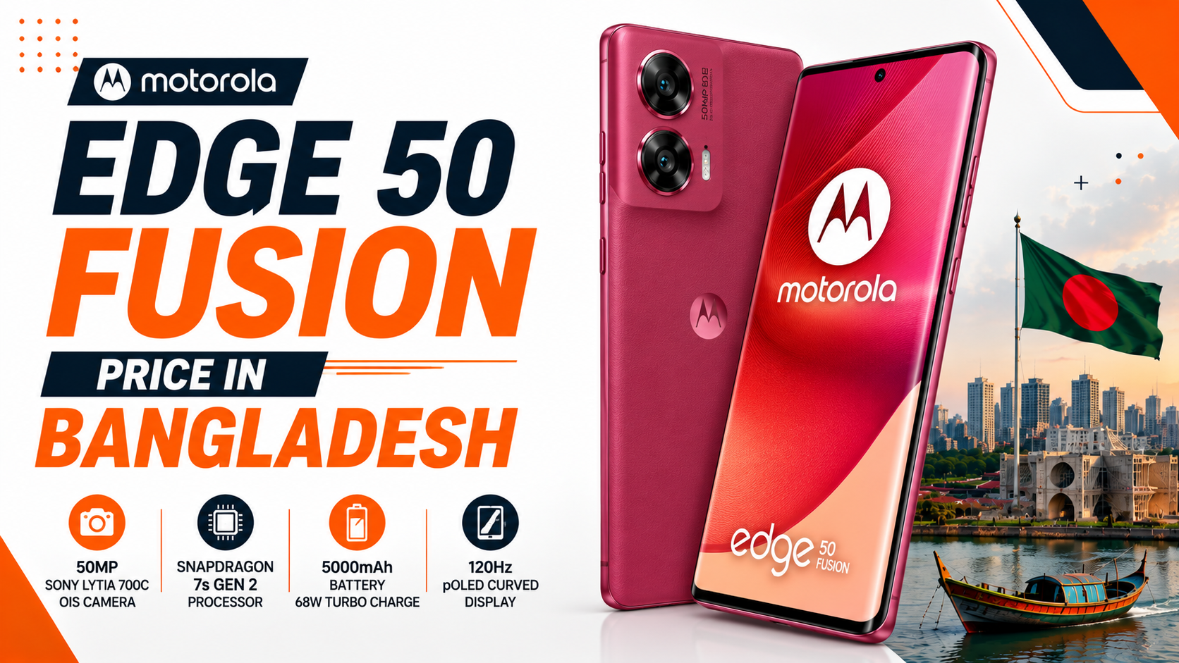 motorola edge 50 fusion price in bangladesh