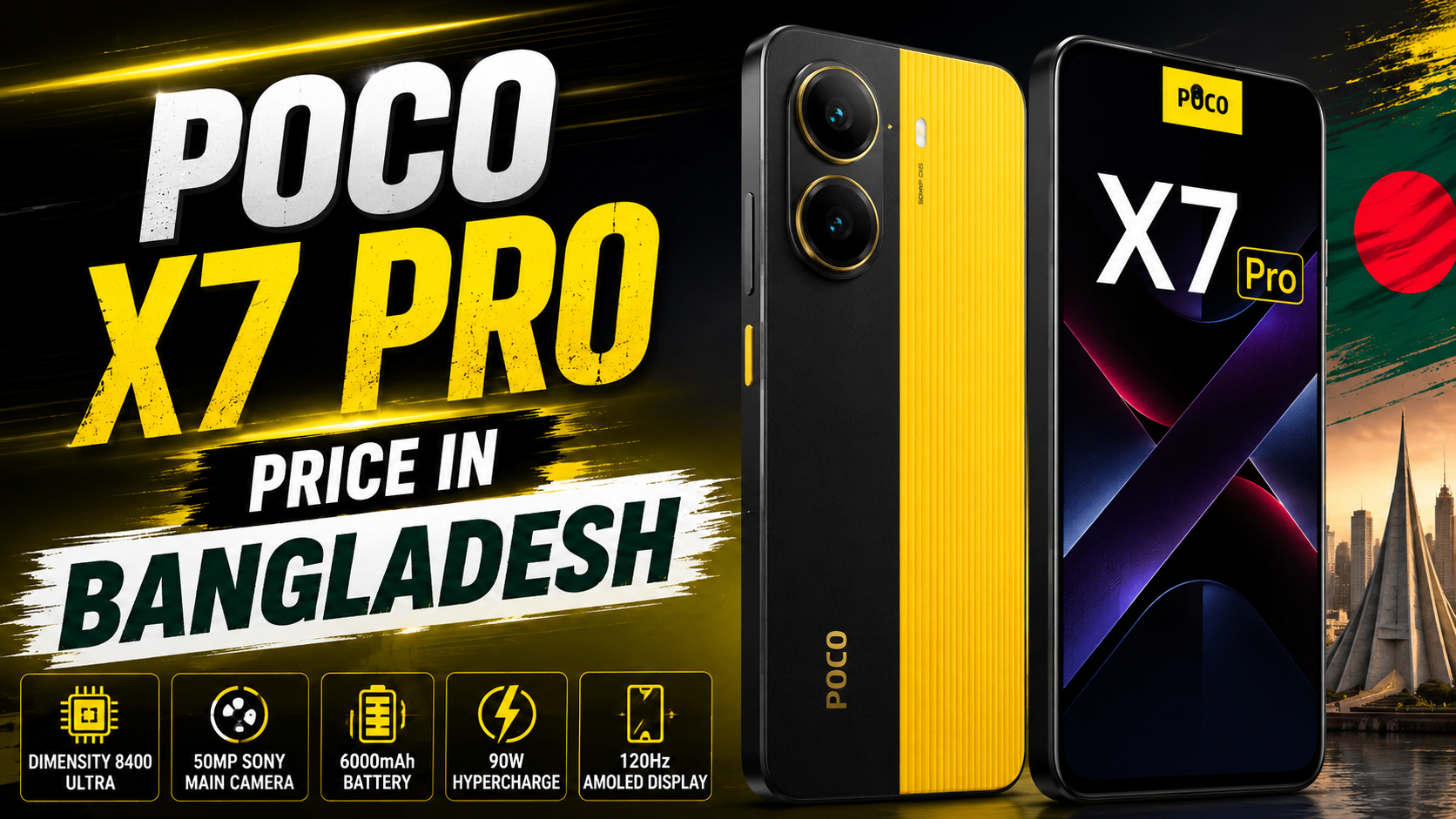 poco x7 pro price in bangladesh