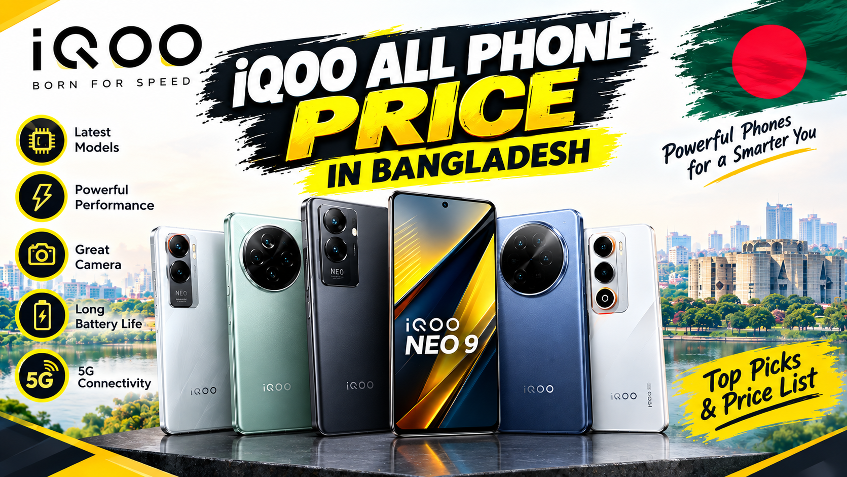 iqoo all phone price in bangladesh